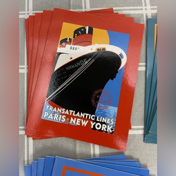 Note Cards & Envelopes Vintage Travel Tourism Advertisement Tri Coastal Design - Picture 5 of 11